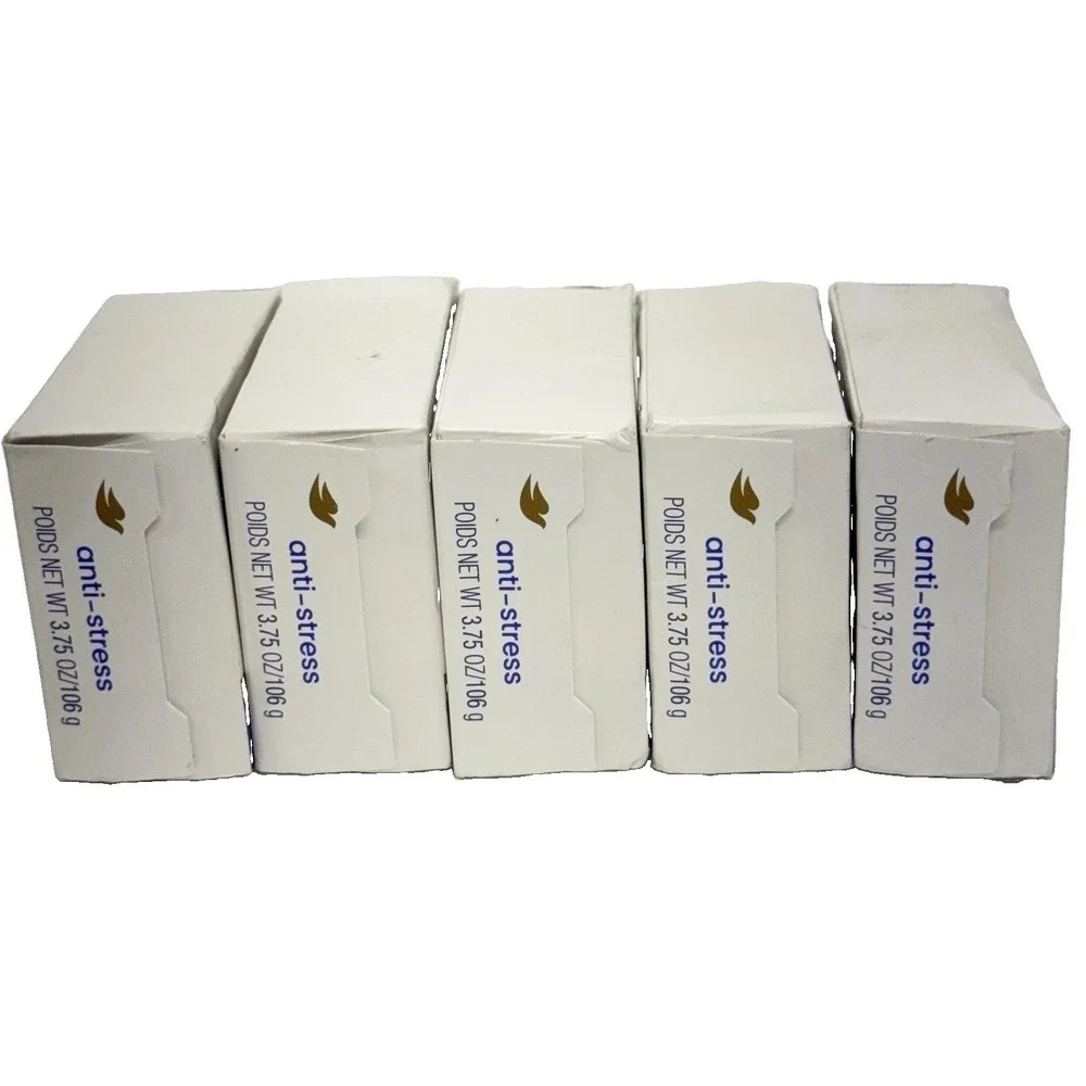 Dove Anti Stress Beauty Bar Soap Moisturizing 5 Pack New Sealed